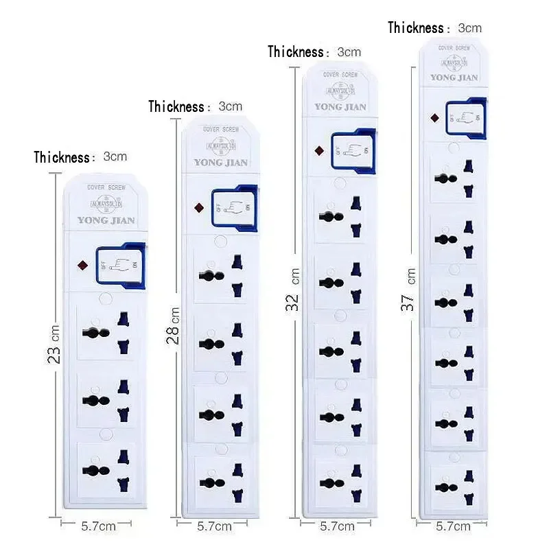 Home Improvement Outlet - Multiprise CA réutilisable avec plusieurs prises