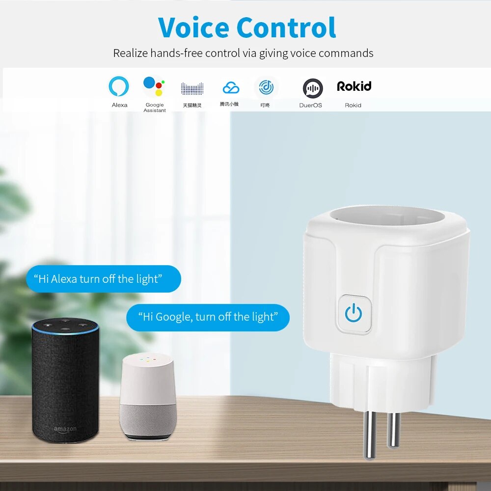 Prise ue intelligente WiFi 20A - Home Improvement Outlet avis et prix