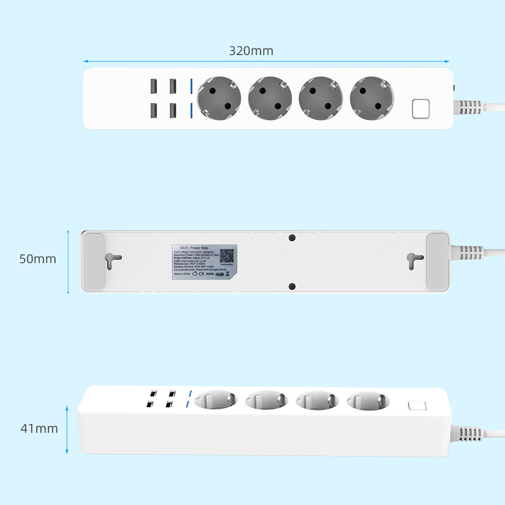 Multiprise intelligente Wifi 4 - Home Improvement Outlet avis et prix